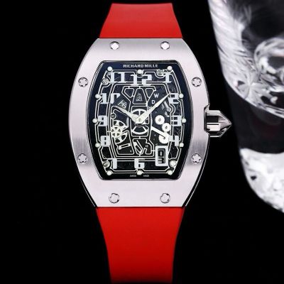 RICHARD MILLE RM67-01  Stainless steel-Red Replica Watch